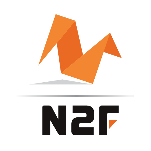 Logo de N2F, un client pour des articles de blog.