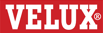 Logo de Velux, un client pour de la rédaction d'articles de blog.